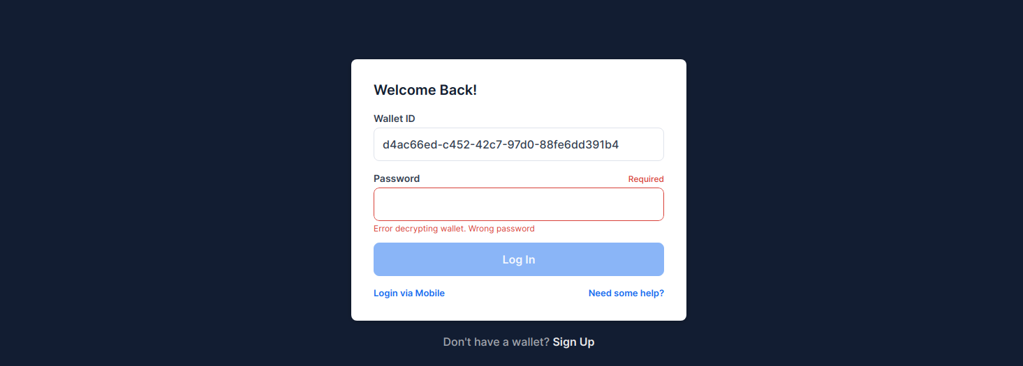 bitcoin wallet id and address